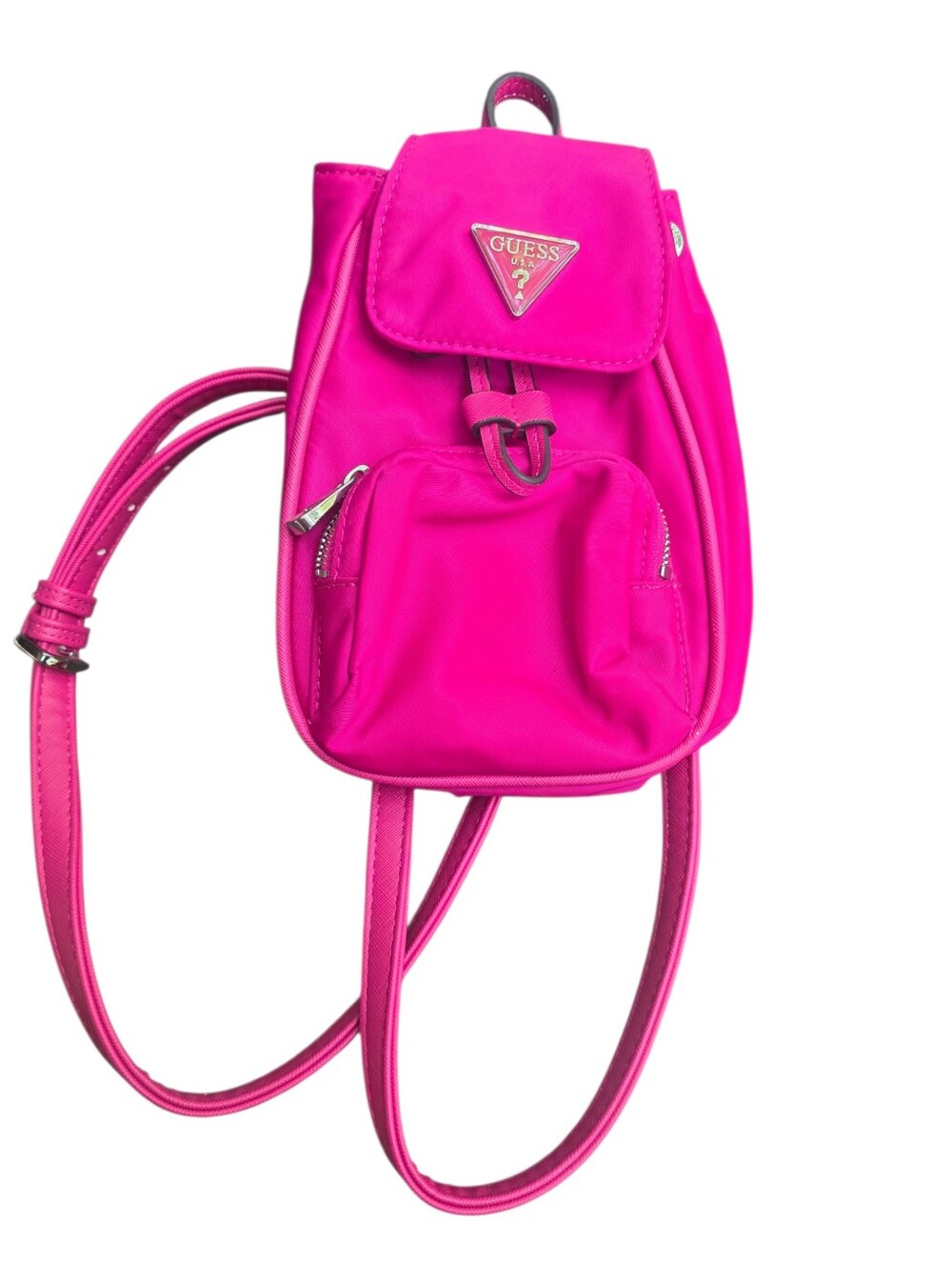 GUESS Hot Pink Mini Backpack - Women's Shoulder Bag